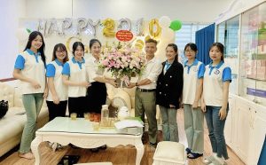 Sinh viên ngành Chăm sóc sắc đẹp HMC thực tập tại các Spa Hà Nội